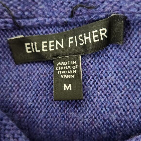 Elegant Blue Cowl Neck Sweater - Picture 2 of 9